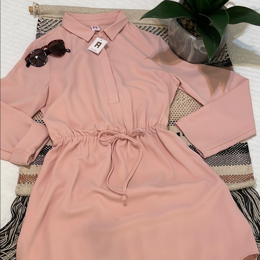 💗NWT 💗 Pink Long Sleeve Dress